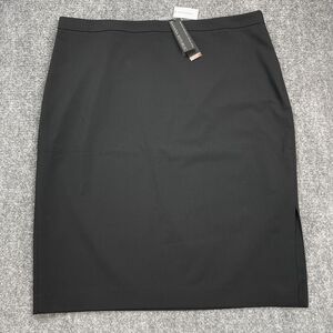 Banana Republic Skirt Plus Sz 20 Italian Wool Blend Stretch Midi NEW W Tags